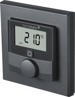 Homematic IP Heizkörperthermostat Wandthermostat mit | Grau