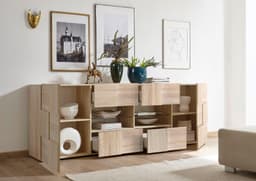 Home affaire Sideboard Dama | Holztöne