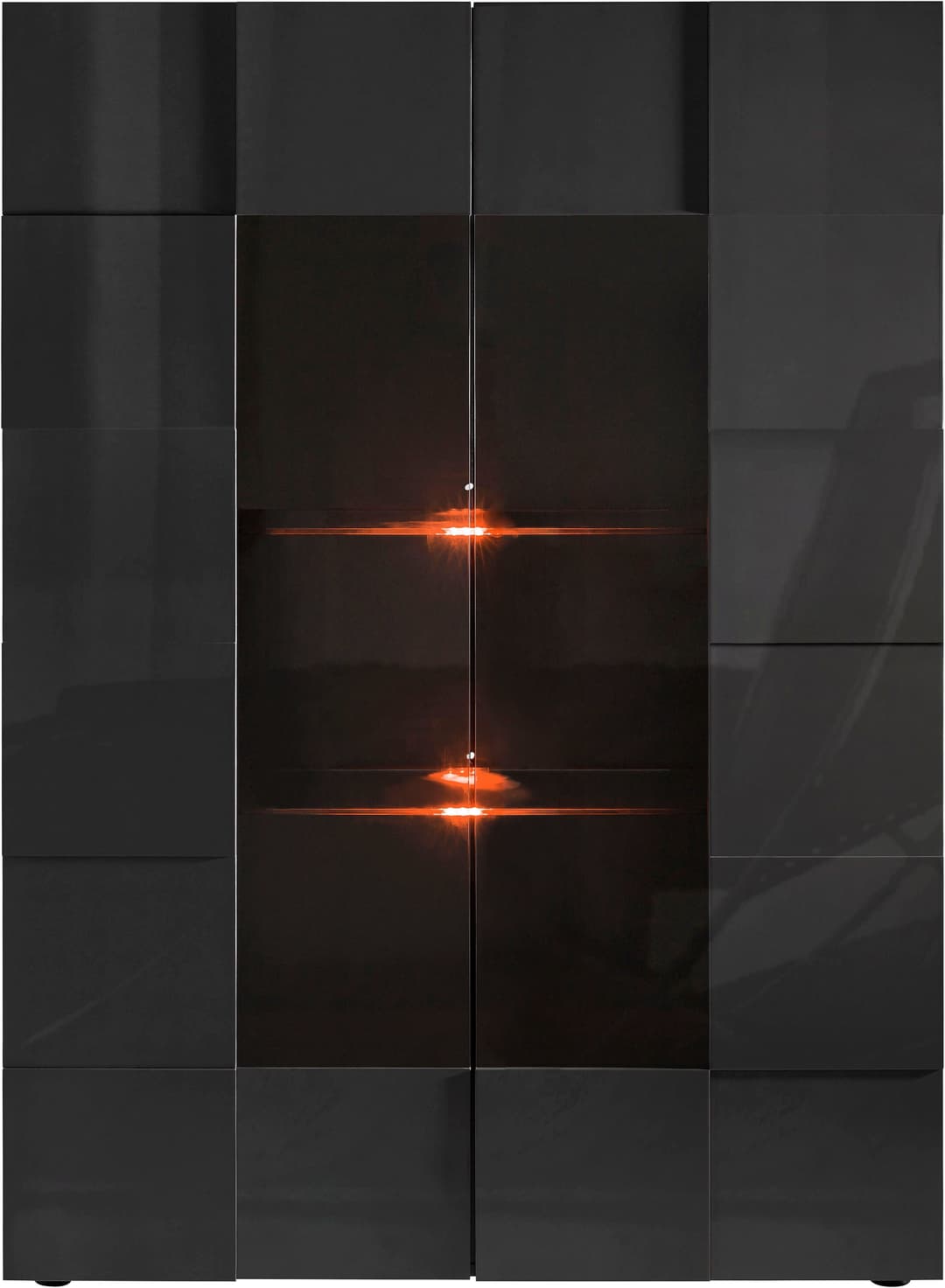 Home affaire Vitrine Dama | Schwarz