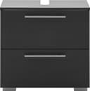 welltime Waschbeckenunterschrank Carlos | Schwarz 2