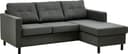 ATLANTIC home collection Ecksofa Tea L-Form | Grau 2