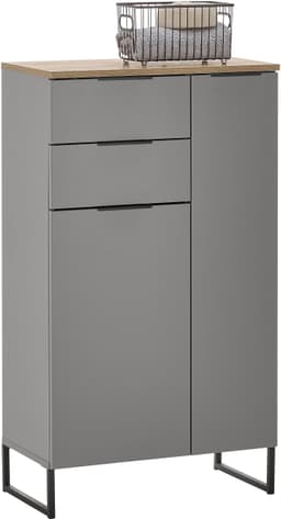 BASIC by Balculina Midischrank Denver | Grau