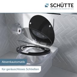 Schütte WC-Sitz SPIRIT | Schwarz