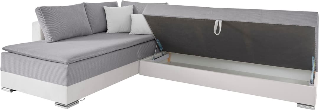 Home affaire Ecksofa Night & Day L-Form | Grau