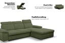 WERK2 Ecksofa Palma | Grau 3