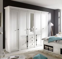Home affaire Kleiderschrank California | Weiß