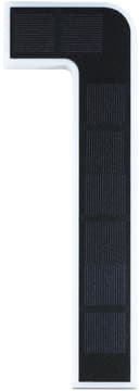 Paulmann LED Außen-Wandleuchte Solar Hausnummer | Schwarz 2