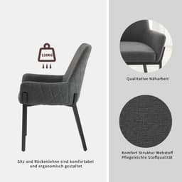 OTTO home Stuhl Lome | Grau