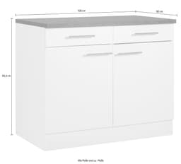 OPTIFIT Unterschrank Mini | Holztöne