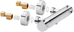 CORNAT Brausethermostat Alan | Silber