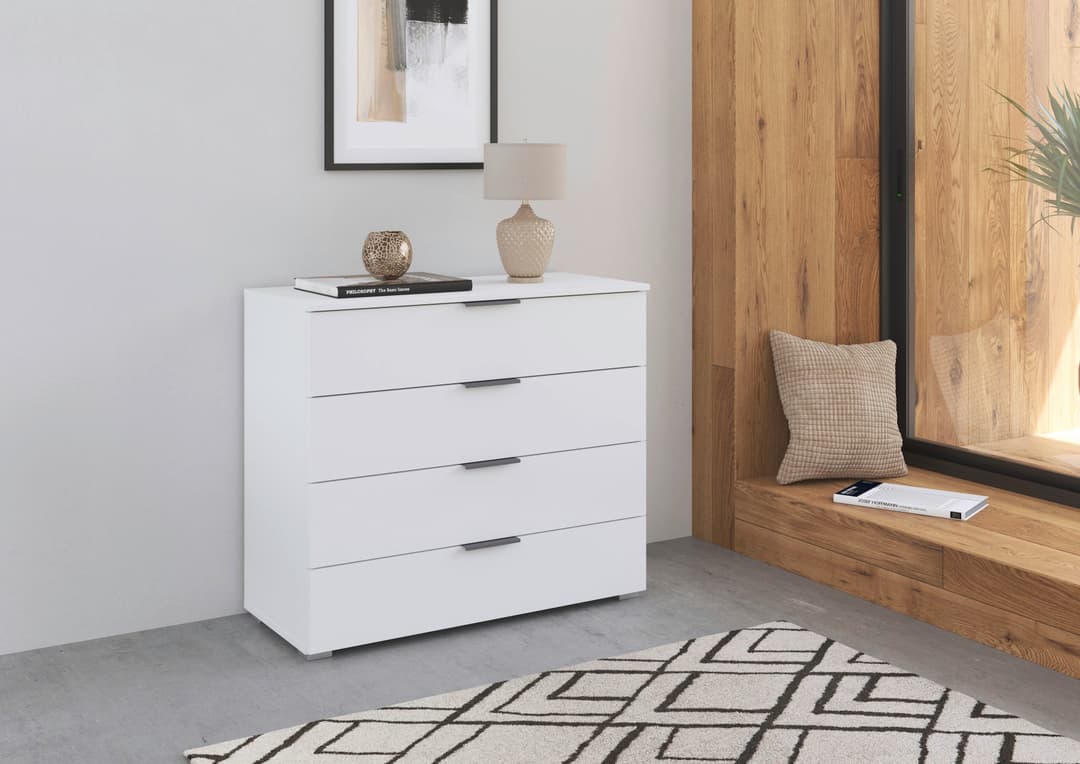 OTTO home Schubkastenkommode AGORDO | Weiß