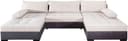 COLLECTION AB Wohnlandschaft Josy U-Form | Grau 2