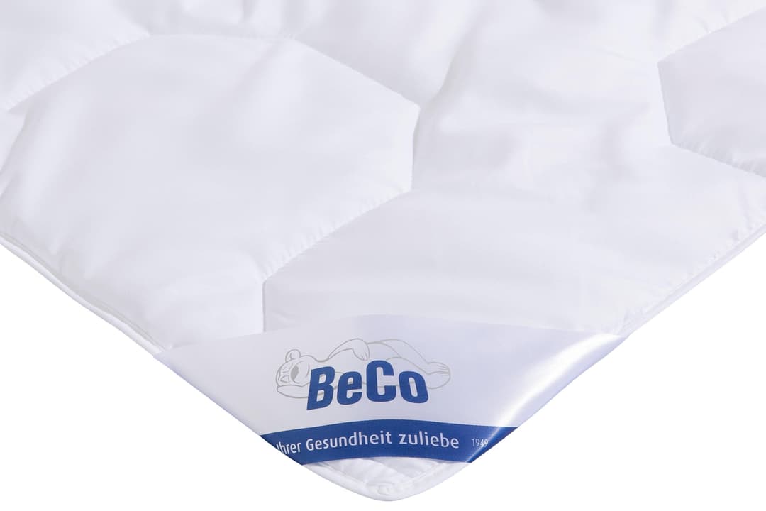 Beco Kunstfaserbettdecke Gregor | Weiß
