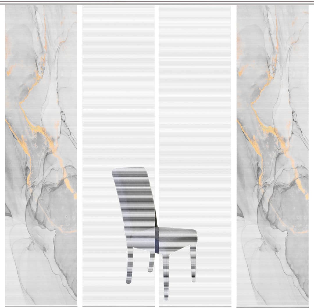 Vision S MARMOSA Schiebegardine | Mehrfarbig
