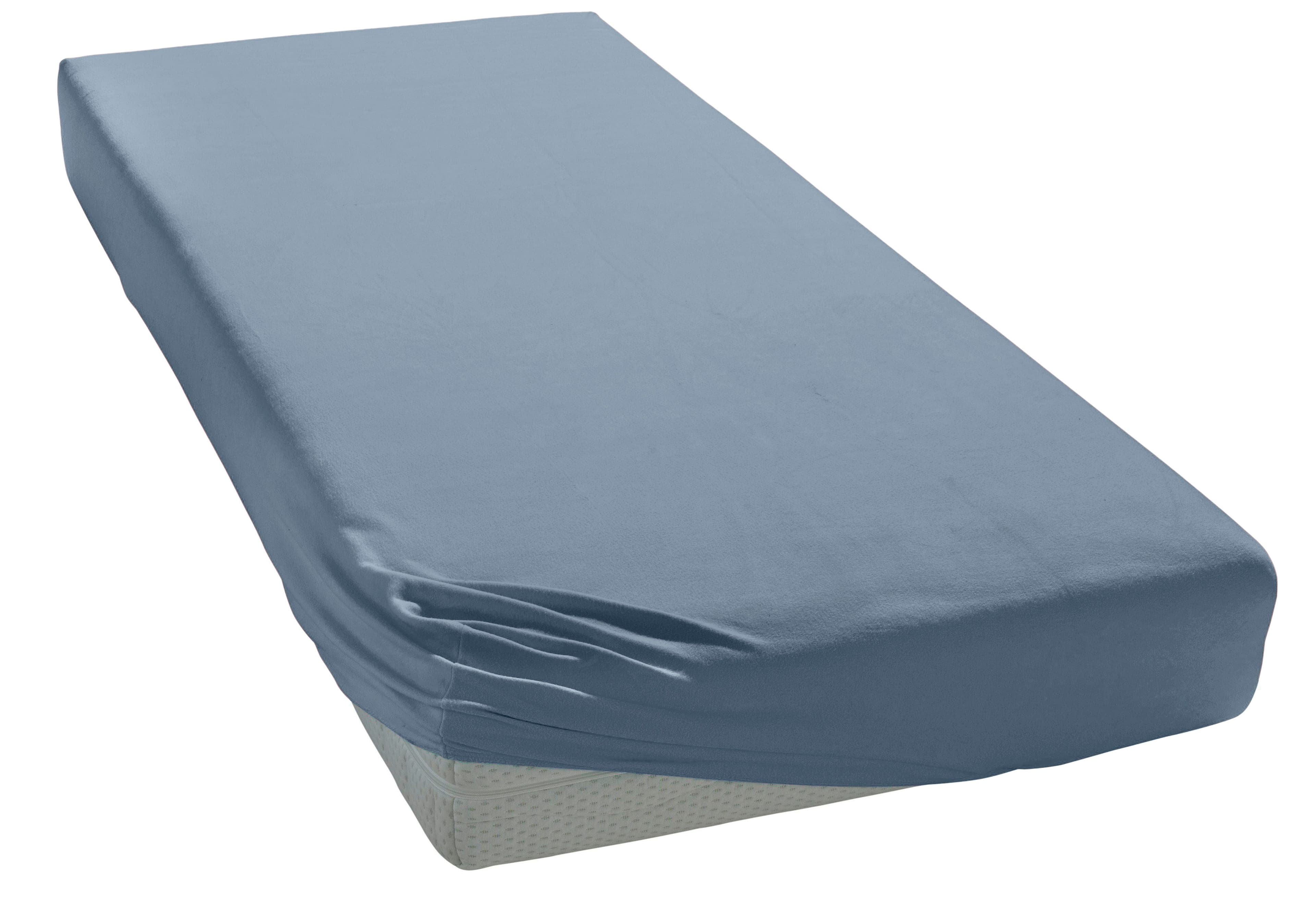 OTTO home Spannbettlaken PHYSALIS | Blau