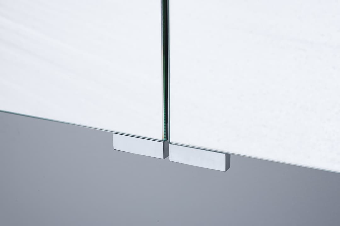 welltime Spiegelschrank Ahus | Silber