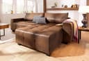 Home affaire Ecksofa Bella L-Form | Braun