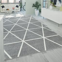 Paco Home Teppich Stella 401 | Grau