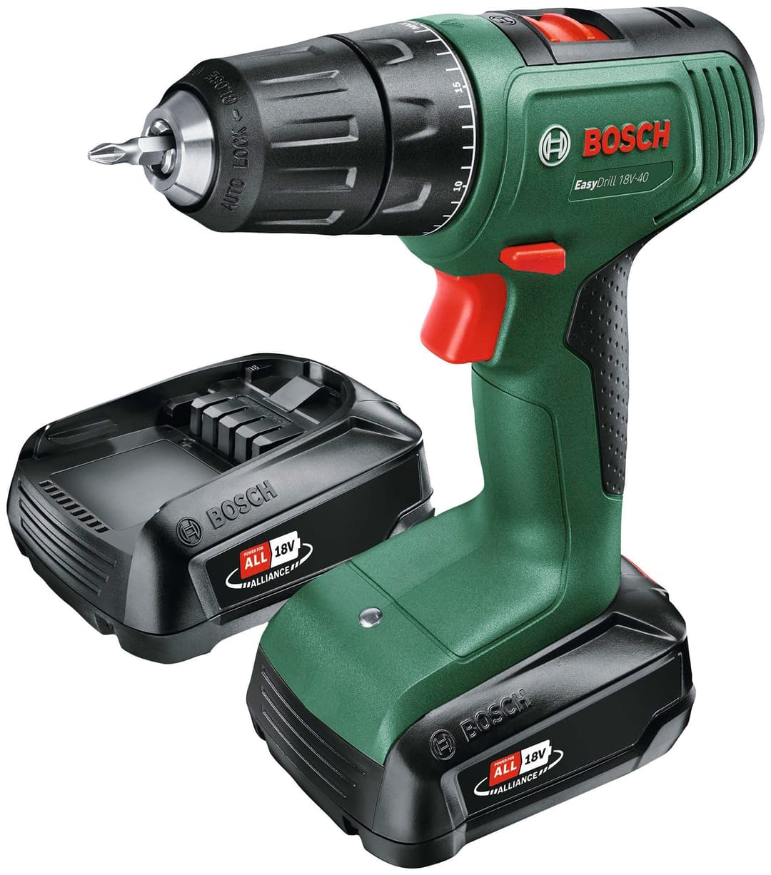 Bosch Home & Garden Akku-Bohrschrauber Easydrill 18V-40 | Grün