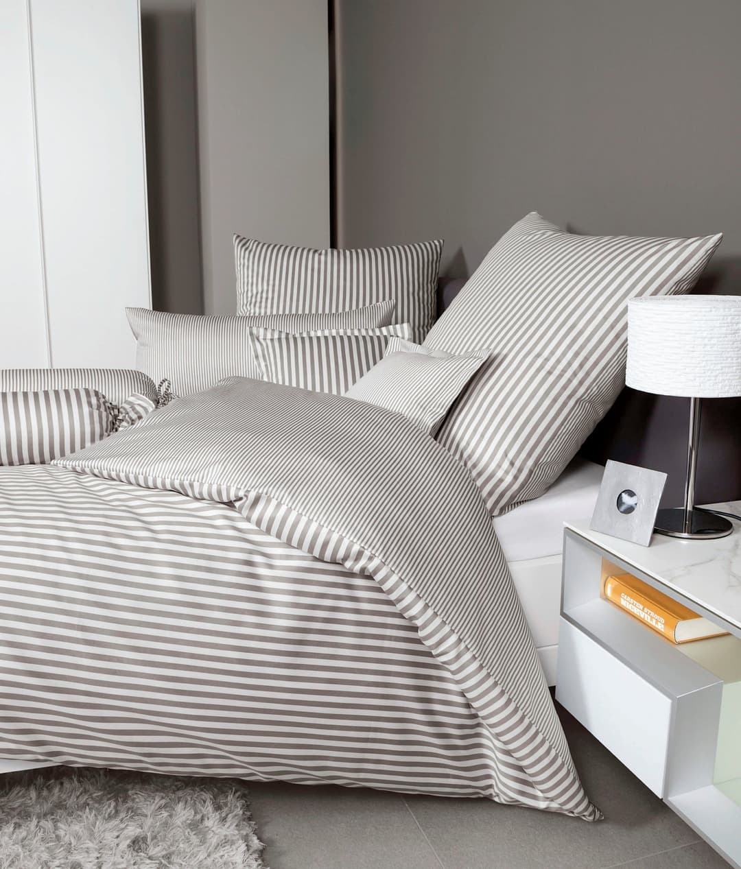 Janine Kissenbezug modernclassic 3912 | Grau