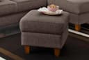 Home affaire Polsterhocker Palmera | Braun 3