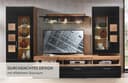 Innostyle Wohnwand Sonate | Schwarz 2