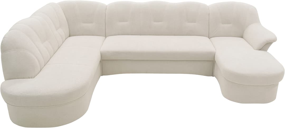 DOMO collection Wohnlandschaft Flores | Beige