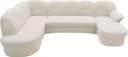 DOMO collection Wohnlandschaft Flores | Beige 5