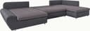 sit&more Wohnlandschaft Bandos U-Form | Grau 5