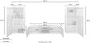 borchardt Möbel Wohnwand Scala | Beige 5