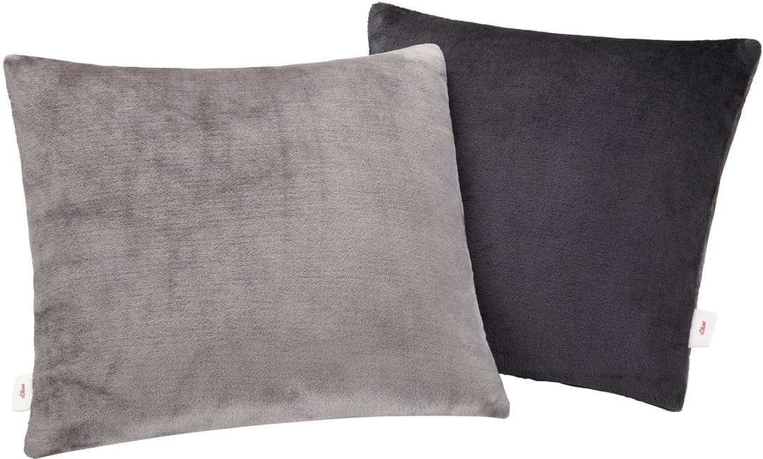 s.Oliver Dekokissen double soft Kissen | Grau