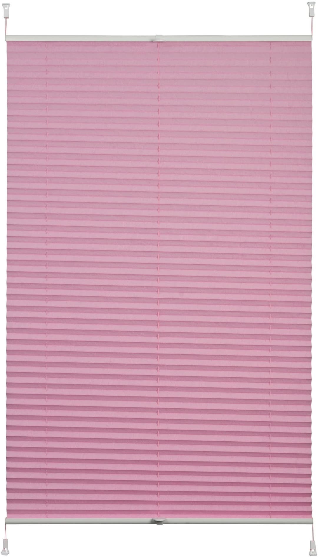 K-HOME Plissee Klemmfix Pisa | Pink