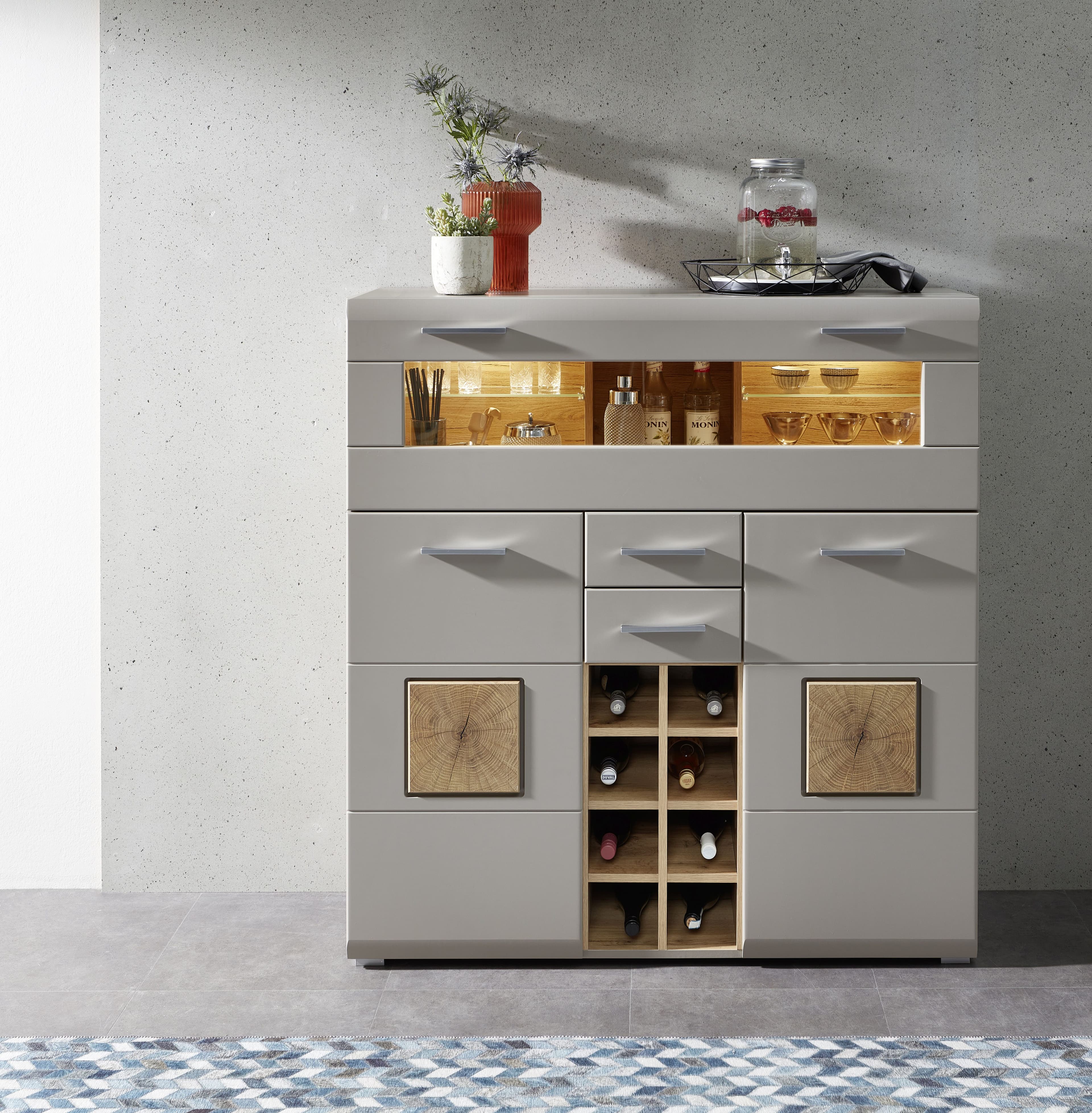 Innostyle FUN PLUS II Barschrank | Grau