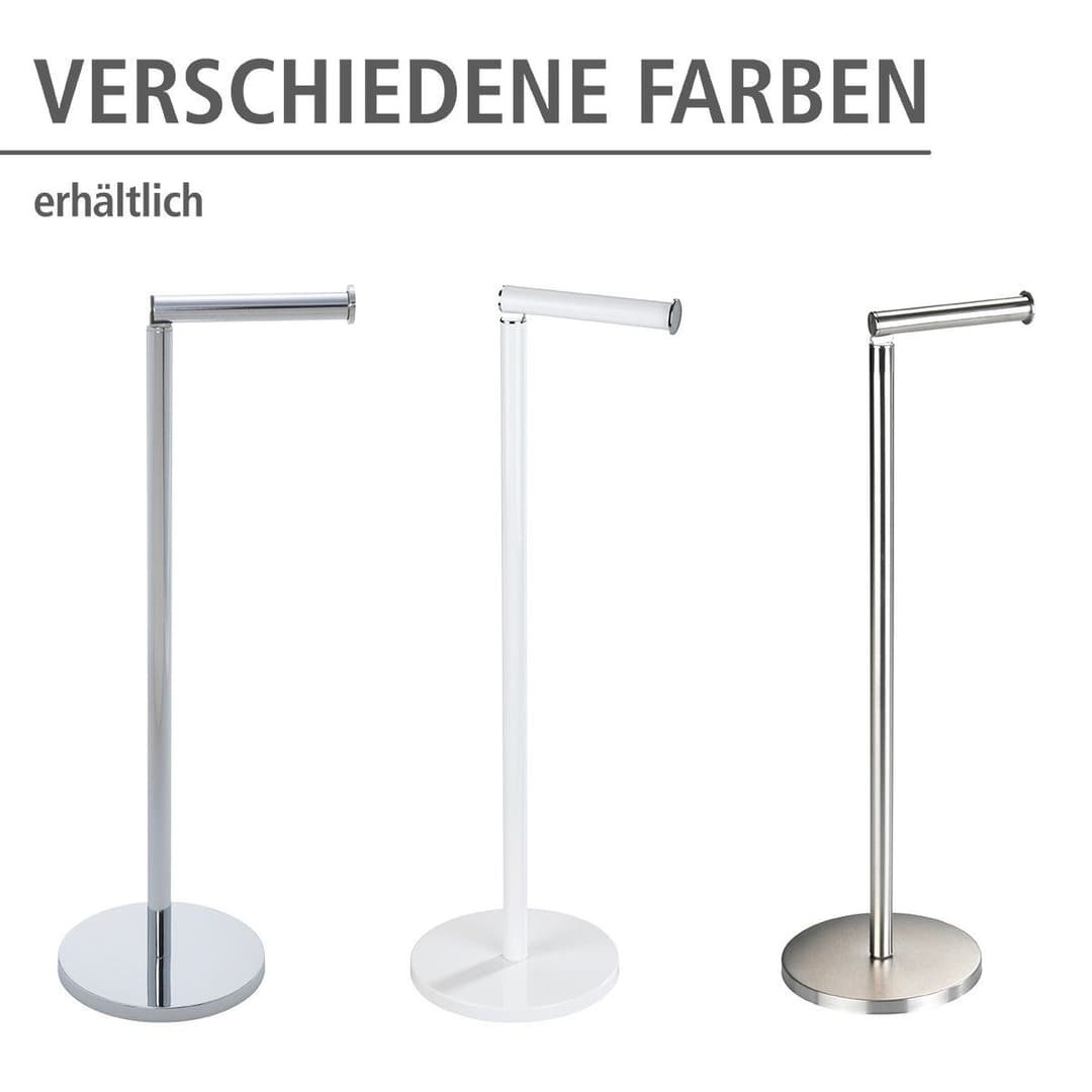 WENKO Toilettenpapierhalter | Weiß