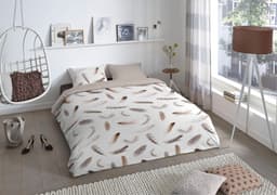 good morning Wendebettwäsche Feathers | Beige
