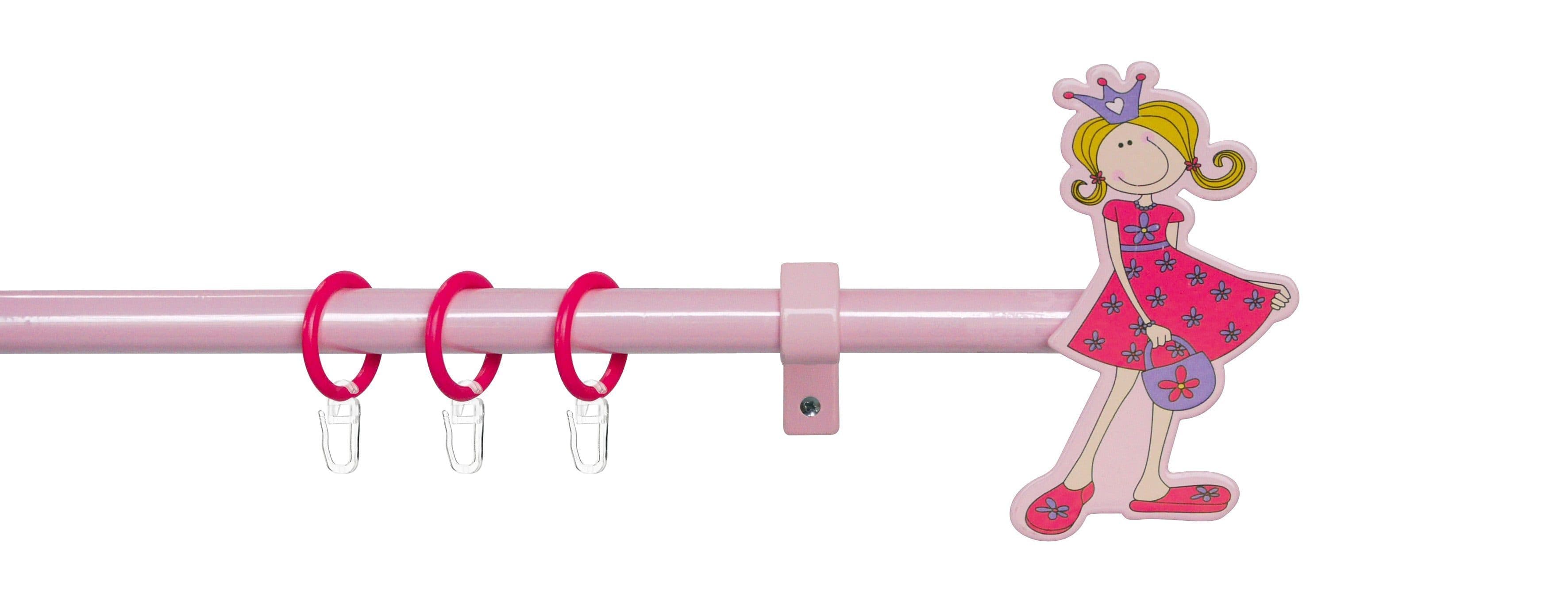 Good Life Gardinenstange Prinzessin | Rosa