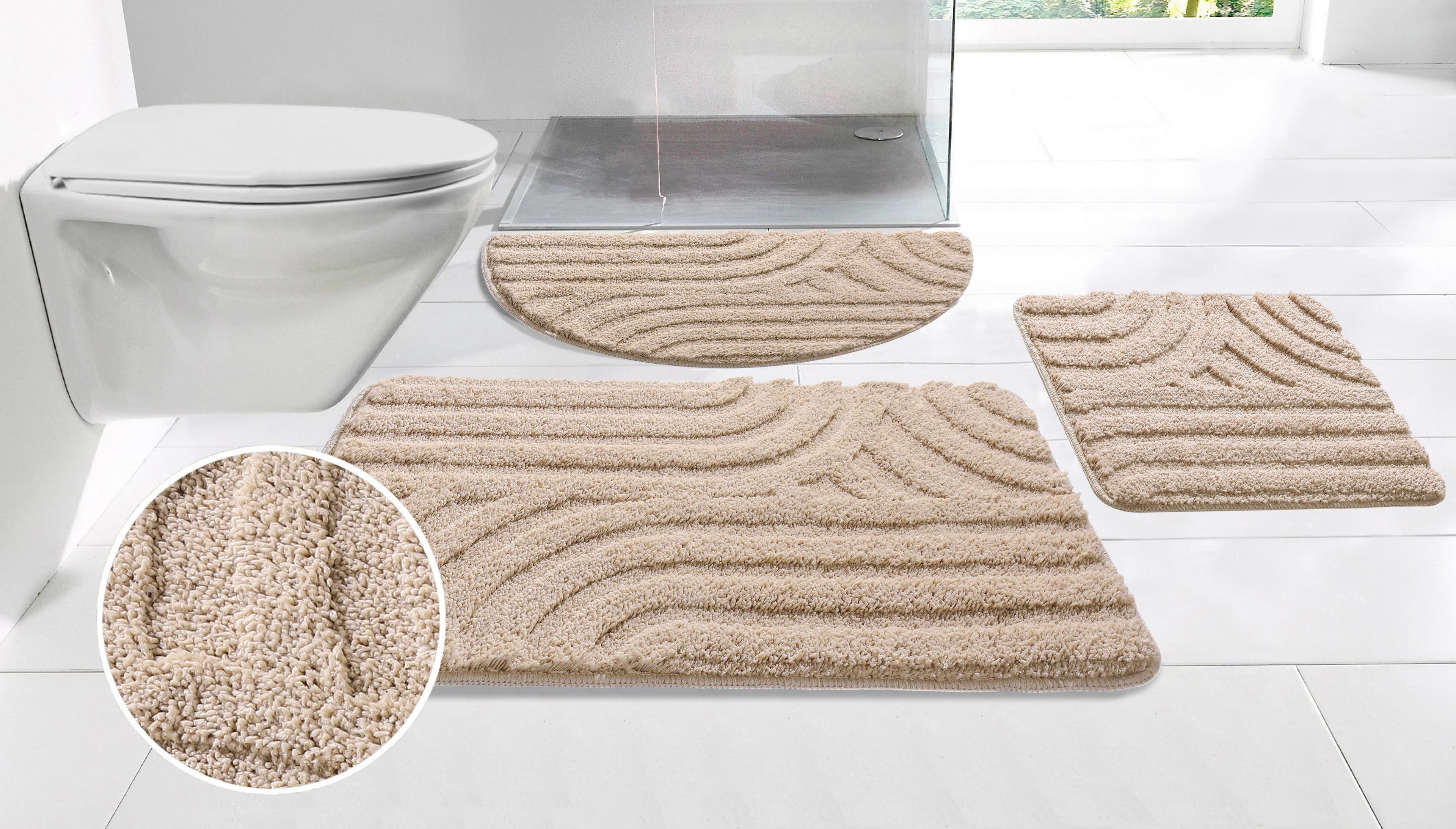 OTTO home Badematte Sanremo Scandi | Beige