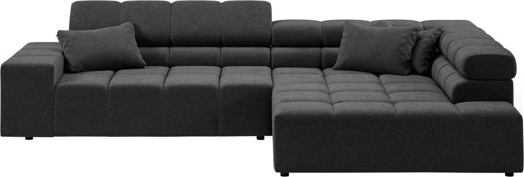 Home affaire Ecksofa Ancona | Grau