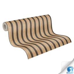 living walls Vliestapete DesignDrop | Braun