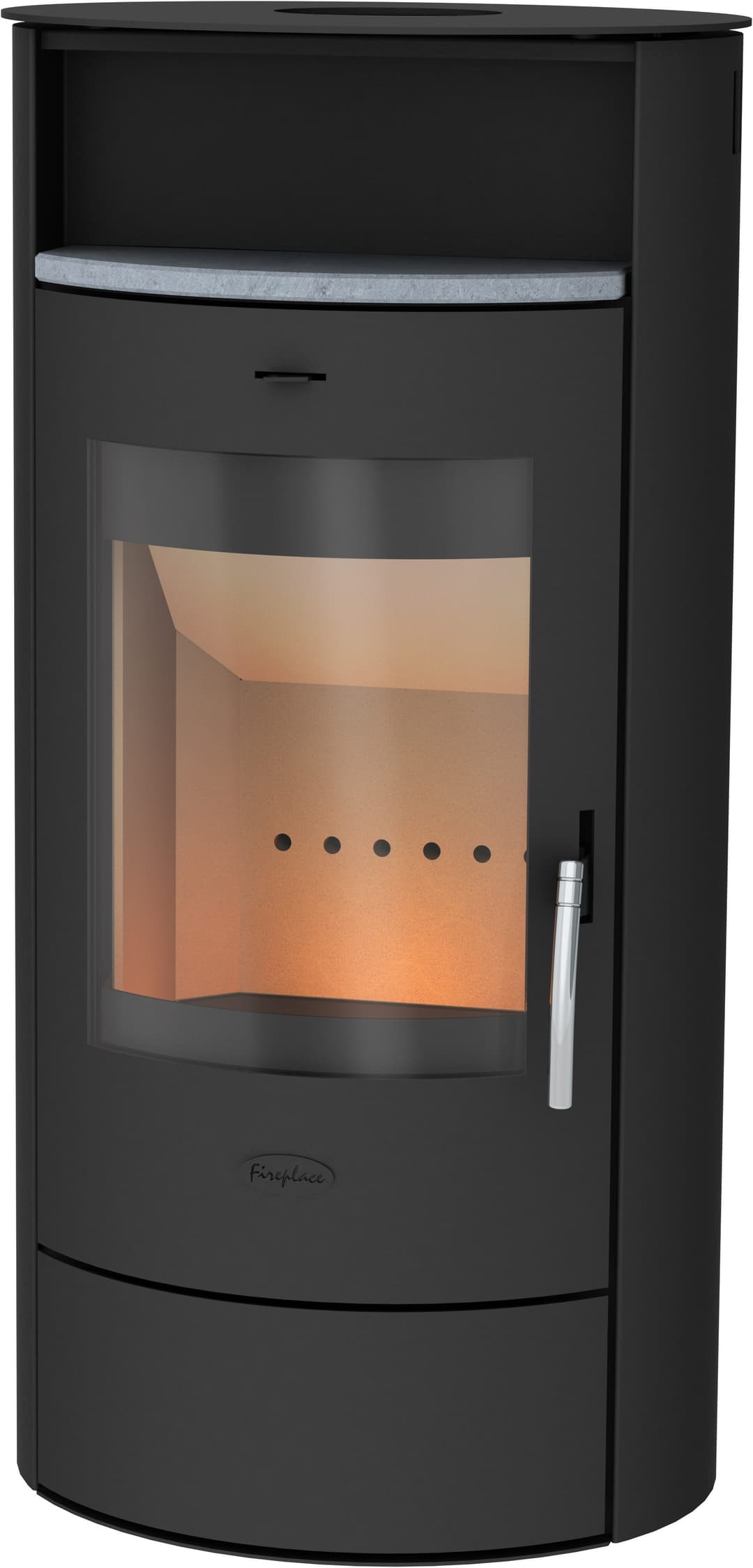 Fireplace Kaminofen Heathus Piacenza Stahl | Schwarz