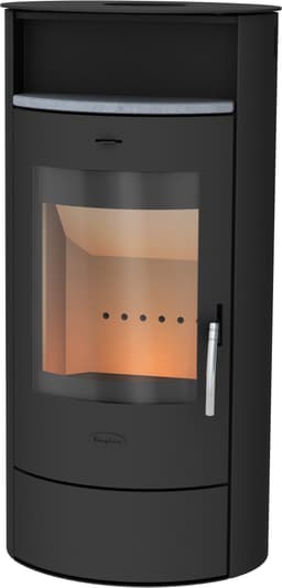 Fireplace Kaminofen Heathus Piacenza Stahl | Schwarz