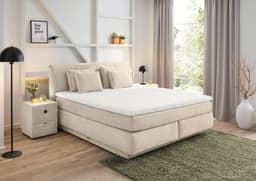Jockenhöfer Gruppe Boxspringbett Carla | Beige