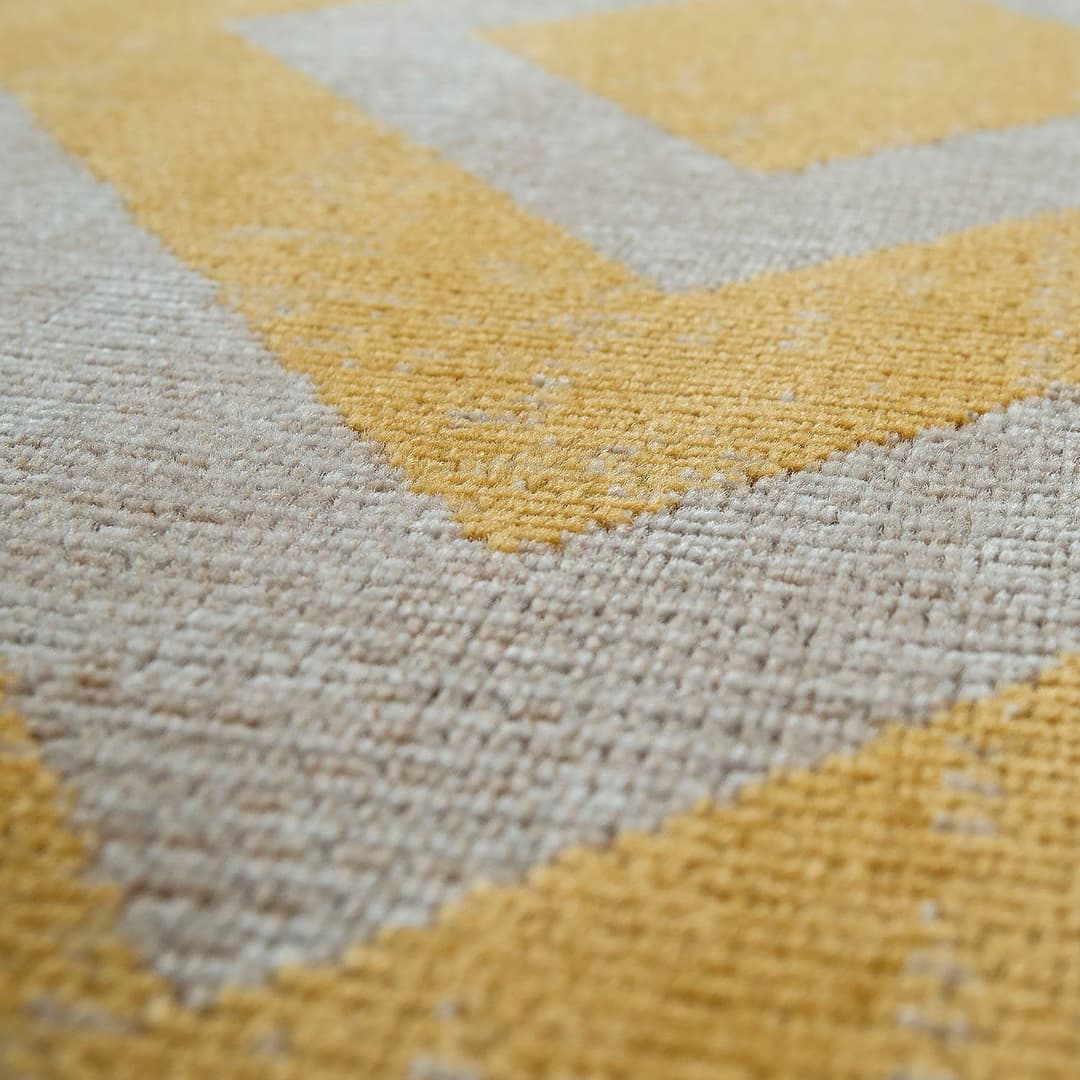 Paco Home Teppich Poco 821 | Gelb