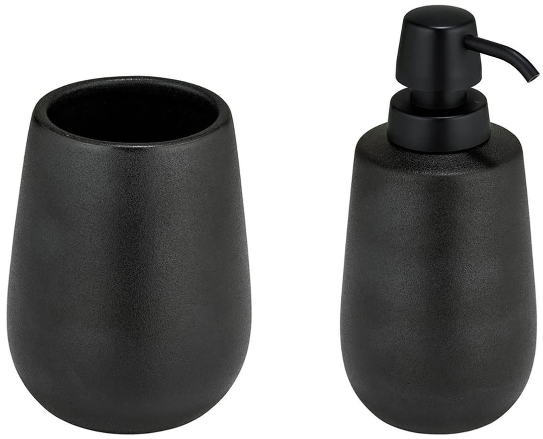 Wenko Badaccessoire-Set Nerno | Schwarz