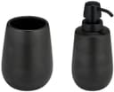 Wenko Badaccessoire-Set Nerno | Schwarz