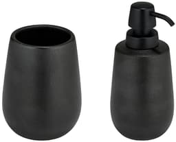 Wenko Badaccessoire-Set Nerno | Schwarz