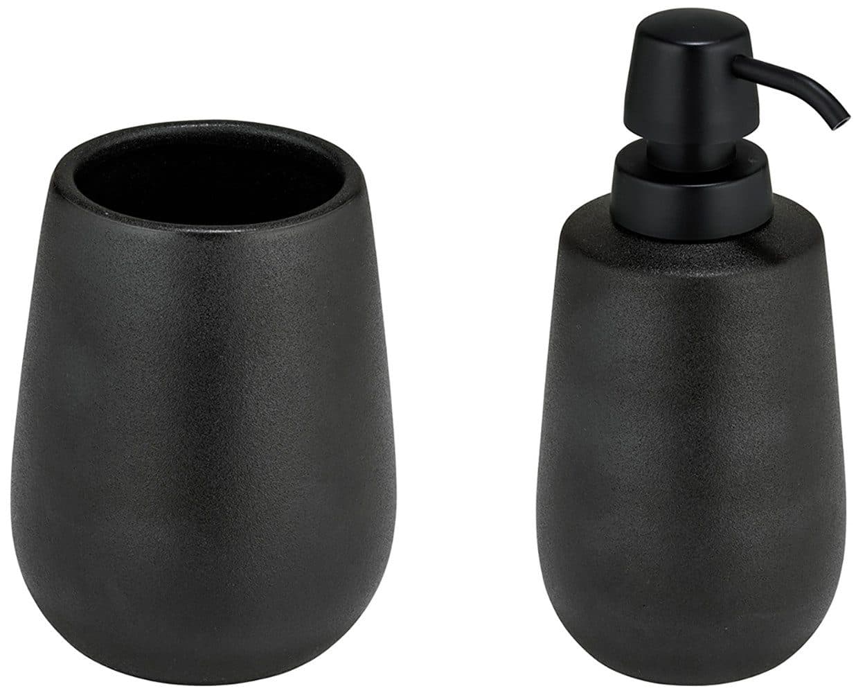 Wenko Badaccessoire-Set Nerno | Schwarz