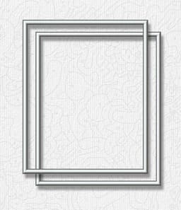 Schipper Bilderrahmen Malen nach Zahlen Alurahmen 24x30 cm | Silber