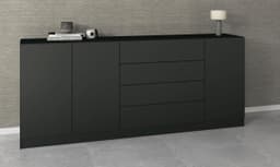 borchardt Möbel Sideboard Vaasa | Schwarz