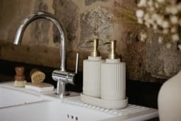 Wenko Heidi Seifenspender Set | Beige